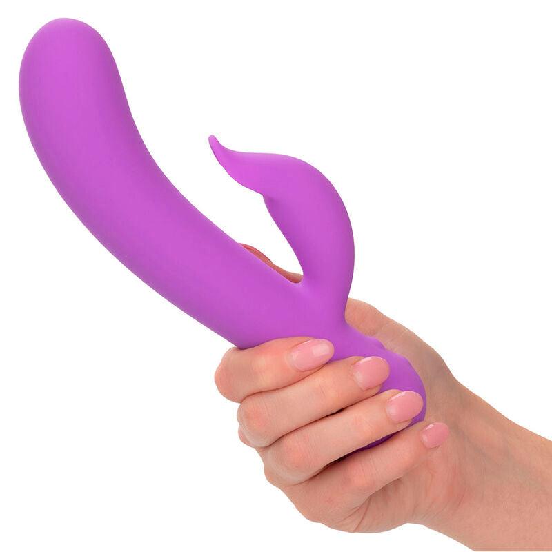 CALEXOTICS - FIRST TIME VIBRADOR PLEASER RECARREGÁVEL ROXO - Sexshoptuga 