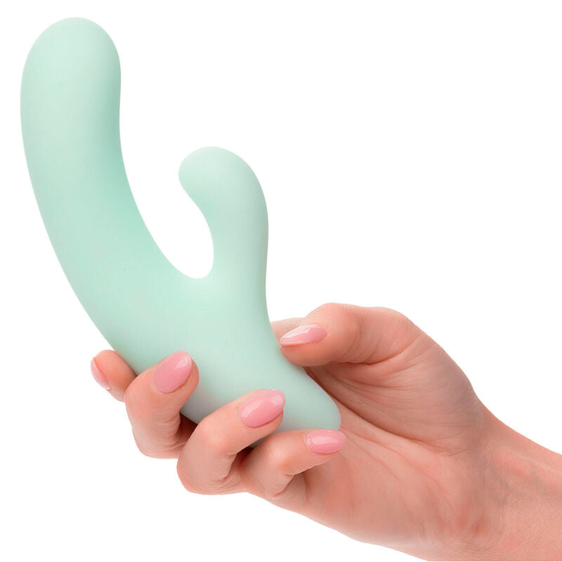 CALEXOTICS - PACIFICA FIJI VIBRADOR E ESTIMULADOR PONTO G 10 VIBRAÇÕES AQUA Sexshoptuga 