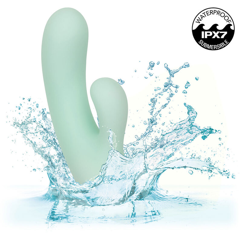 CALEXOTICS - PACIFICA FIJI VIBRADOR E ESTIMULADOR PONTO G 10 VIBRAÇÕES AQUA Sexshoptuga 