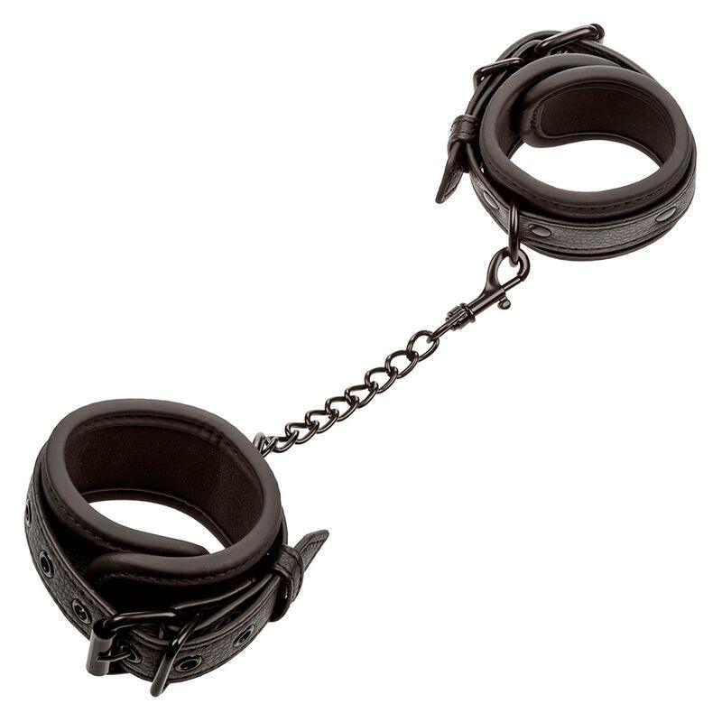 CALEXOTICS - NOCTURNAL BLACK ADJUSTABLE LEATHER STRAPS