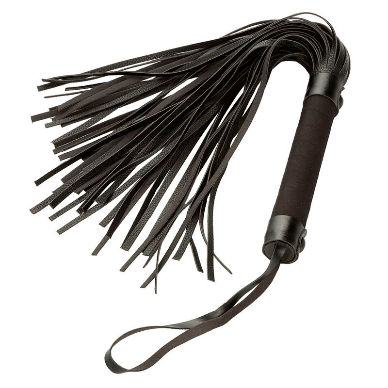 CALEXÓTICOS - NOCTURNAL FLOGGER COURO PRETO Sexshoptuga 