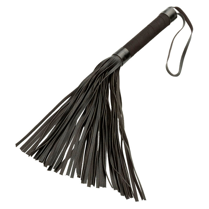 CALEXÓTICOS - NOCTURNAL FLOGGER COURO PRETO Sexshoptuga 