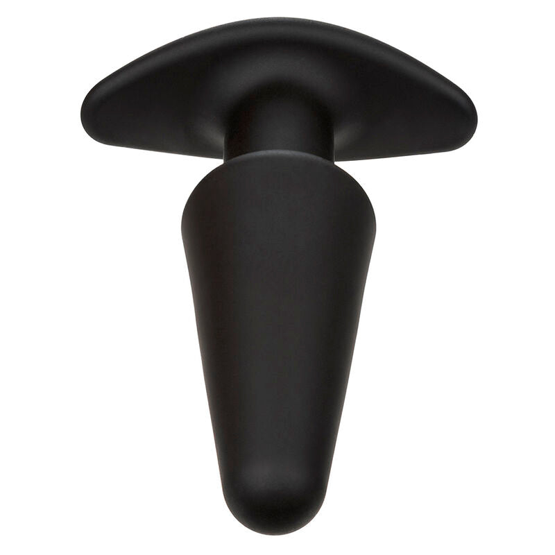 CALEXOTICS - ROCK BOTTOM PLUG ANAL CÔNICO 10 VIBRAÇÕES SILICONE PRETO Sexshoptuga 