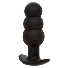 CALEXOTICS - ROCK BOTTOM PLUG ANAL COM ESFERAS 10 VIBRAÇÕES SILICONE PRETO Sexshoptuga 