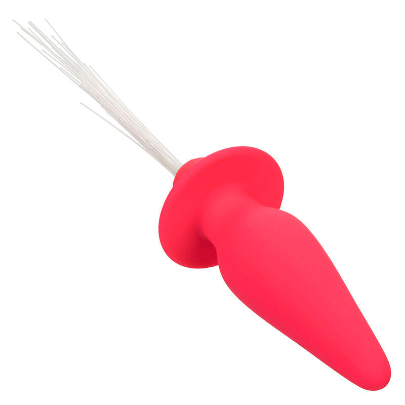 CALEXOTICS - SOUTHERN LIGHTS LIGHT UP ANAL PLUG 10 VIBRAÇÕES SILICONE ROSA Sexshoptuga 