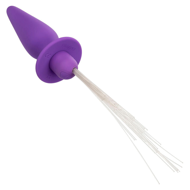 CALEXOTICS - SOUTHERN LIGHTS LIGHT UP ANAL PLUG 10 VIBRAÇÕES SILICONE ROXO Sexshoptuga 