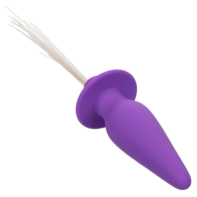 CALEXOTICS - SOUTHERN LIGHTS LIGHT UP ANAL PLUG 10 VIBRAÇÕES SILICONE ROXO Sexshoptuga 