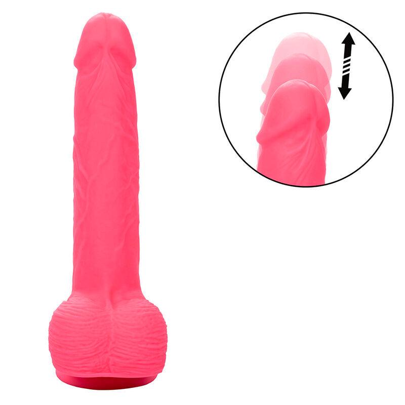 CALEXOTICS - STUDS VIBRADOR REALISTA 10 VIBRAÇÕES ROSA - Sexshoptuga 