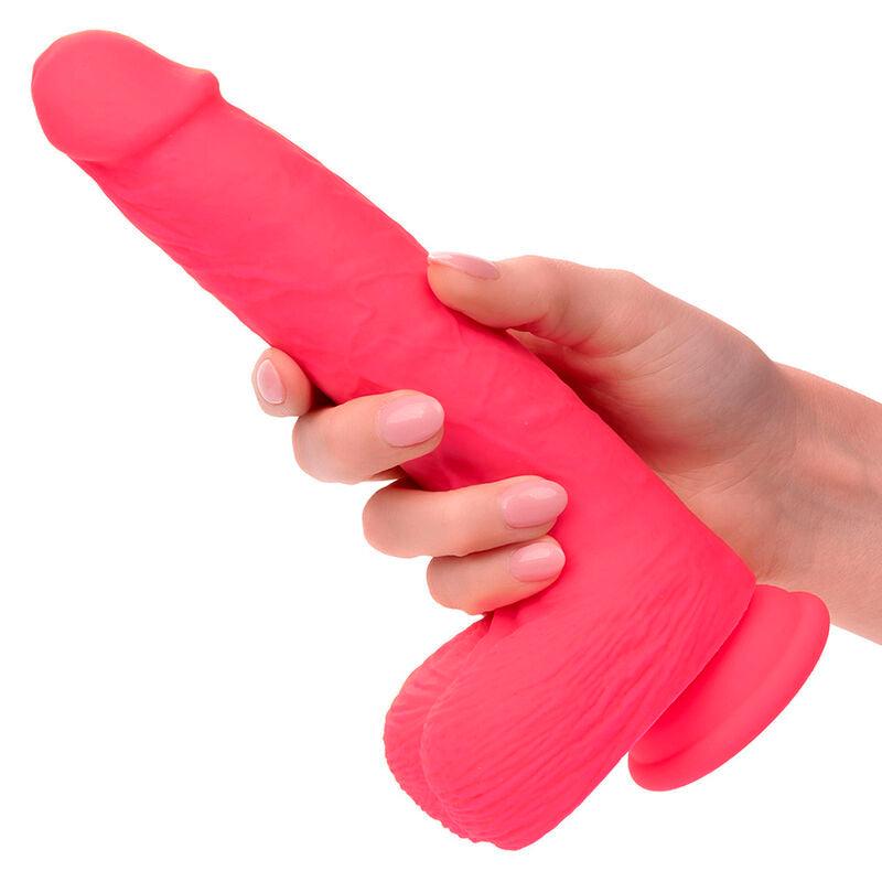 CALEXOTICS - STUDS VIBRADOR REALISTA 10 VIBRAÇÕES ROSA - Sexshoptuga 