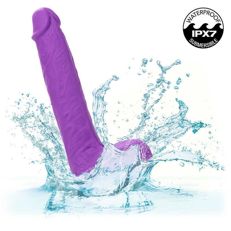 CALEXOTICS - STUDS VIBRADOR ROTATIVO E RECARREGÁVEL 10 VIBRAÇÕES ROXO Sexshoptuga 