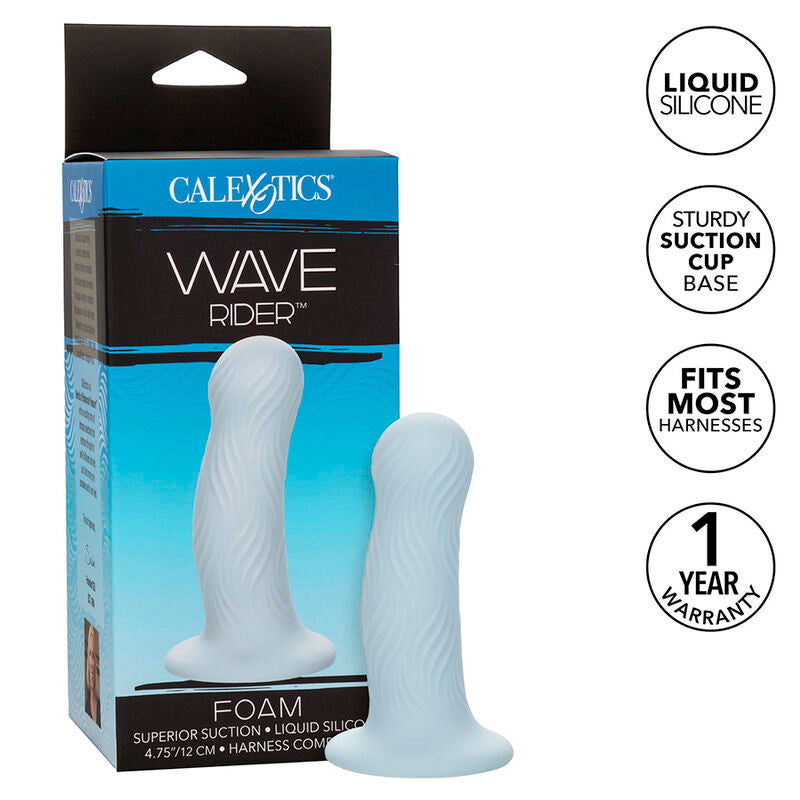 CALEXOTICS - WAVE RIDER BLUE FOAM ANAL PLUG