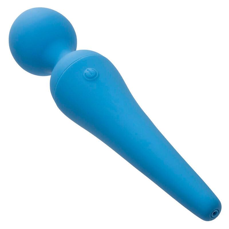 CALEXOTICS - COUTURE KIT VIBRADOR WAND 10 VIBRAÇÕES AZUL - Sexshoptuga 