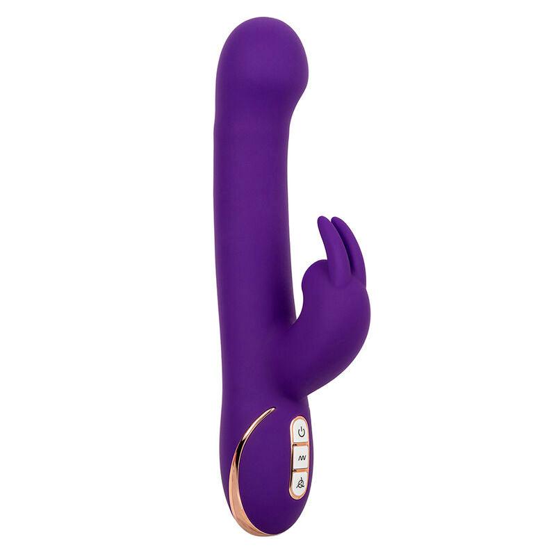 CALEXOTICS - JACK RABBIT VIBRADOR E ESTIMULADOR 7 VIBRAÇÕES E MODO DE SUCÇÕES AZUL - Sexshoptuga 