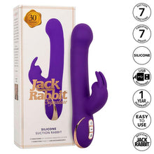 CALEXOTICS - JACK RABBIT VIBRADOR E ESTIMULADOR 7 VIBRAÇÕES E MODO DE SUCÇÕES AZUL - Sexshoptuga  Sexshoptuga 