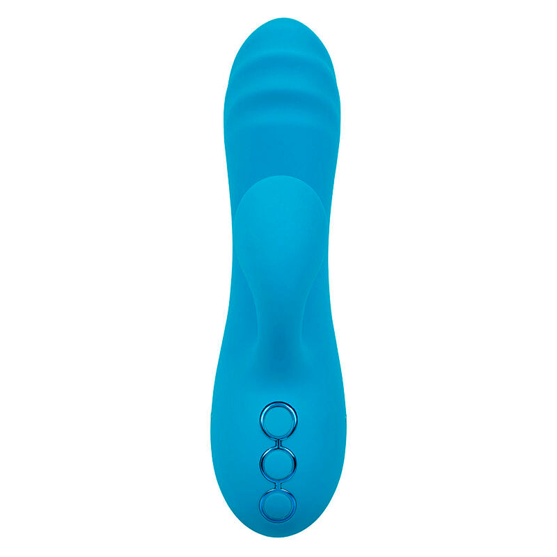 CALEXOTICS - SUNSET BEACH SEDUCER VIBRADOR E ESTIMULADOR 10 FUNÇÕES AZUL Sexshoptuga 