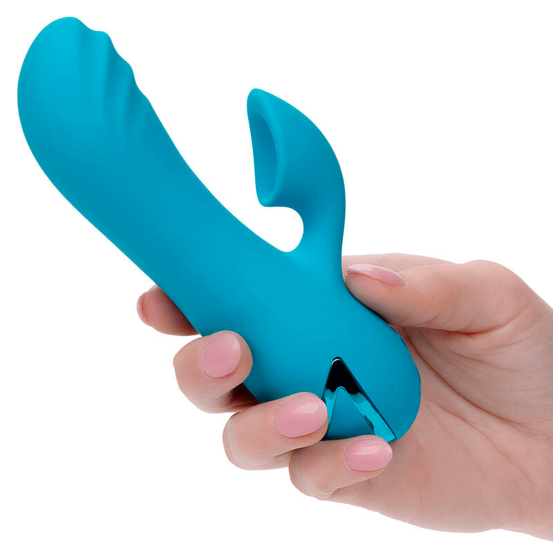 CALEXOTICS - SUNSET BEACH SEDUCER VIBRADOR E ESTIMULADOR 10 FUNÇÕES AZUL Sexshoptuga 