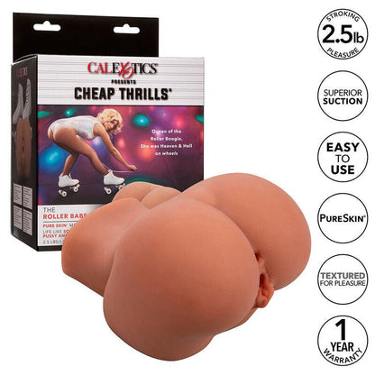 CALEXOTICS - THE ROLLER BABE DUPLO MASTURBADOR REALÍSTICO CARNE - Sexshoptuga 