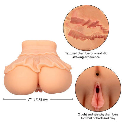 CALEXOTICS - THE PEEP SHOW GIRL DUPLO MASTURBADOR REALISTA CARNE - Sexshoptuga 