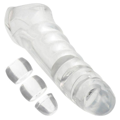 CALEXOTICS - MAXX PENIS EXTENDER AJUSTÁVEL TRANSPARENTE - Sexshoptuga 