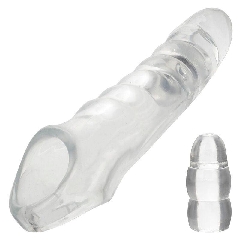 CALEXOTICS - MAXX PENIS EXTENDER AJUSTÁVEL TRANSPARENTE - Sexshoptuga 