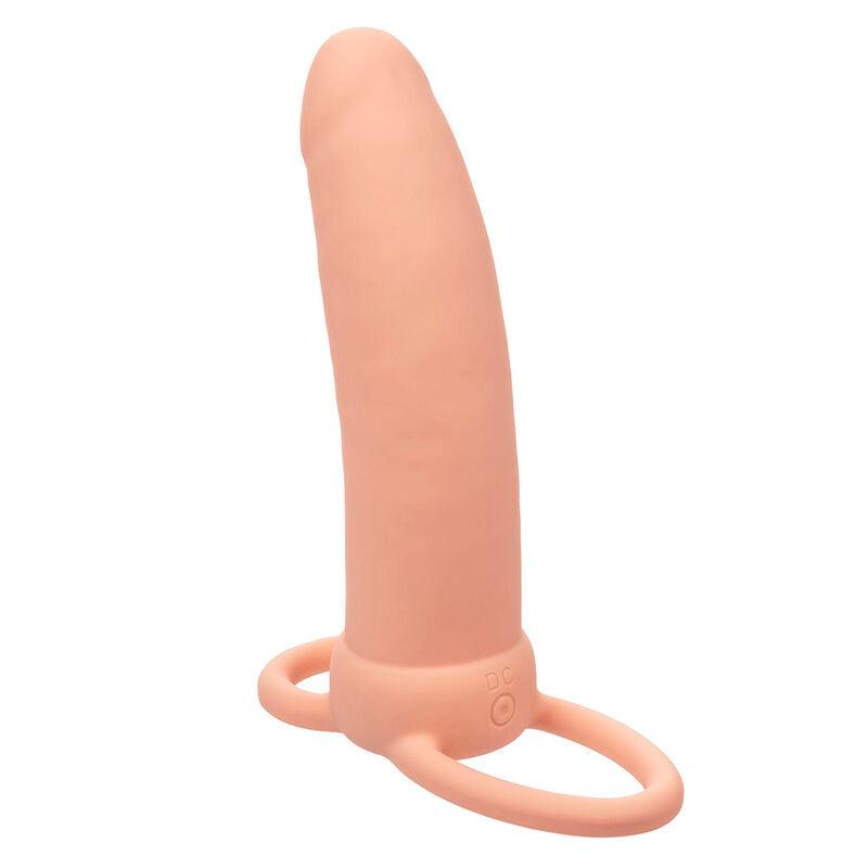 CALEXOTICS - MAXX THICK DUAL PENETRATOR 10 VIBRAÇÕES CARNE - Sexshoptuga 