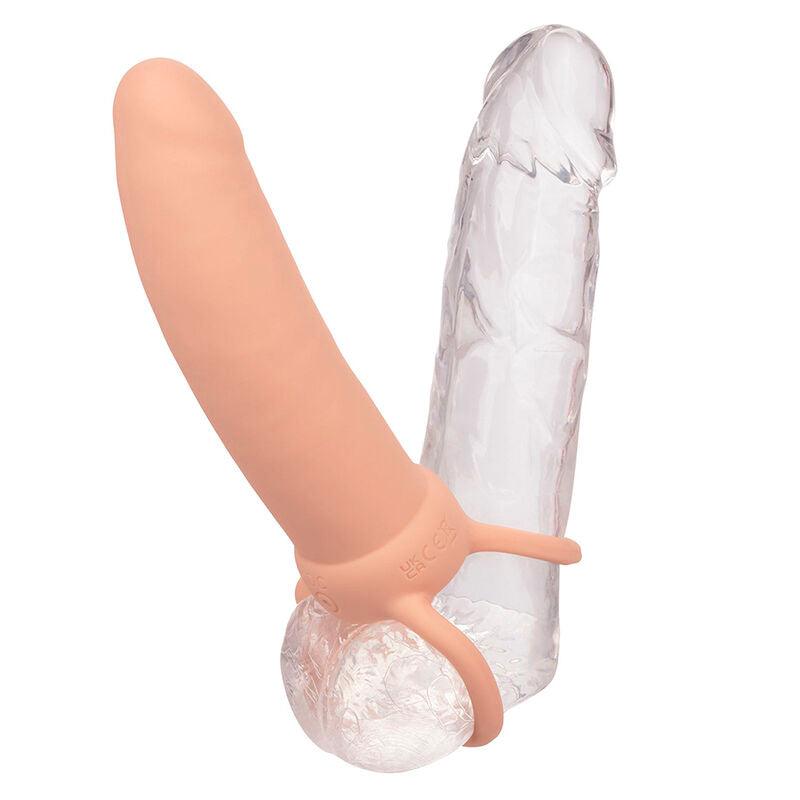 CALEXOTICS - MAXX THICK DUAL PENETRATOR 10 VIBRAÇÕES CARNE - Sexshoptuga 