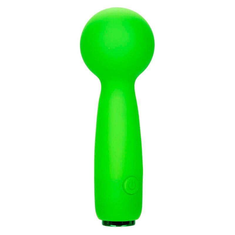 CALEXOTICS - NEON VIBES BUBBLY VIBE O MINI MASSAGEADOR 10 VIBRAÇÕES VERDE - Sexshoptuga 