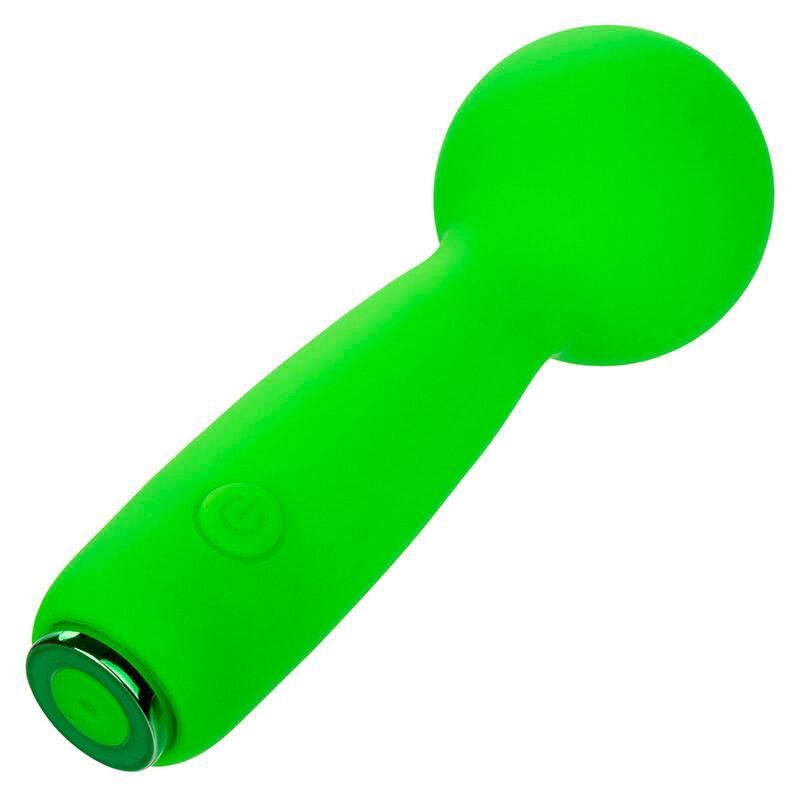 CALEXOTICS - NEON VIBES BUBBLY VIBE O MINI MASSAGEADOR 10 VIBRAÇÕES VERDE - Sexshoptuga 