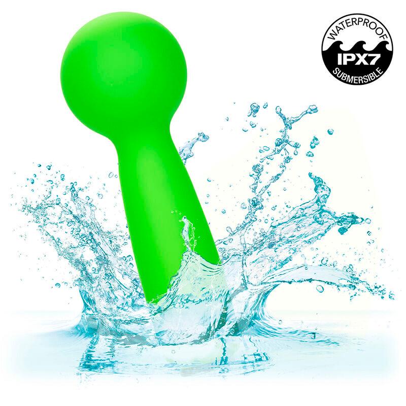 CALEXOTICS - NEON VIBES BUBBLY VIBE O MINI MASSAGEADOR 10 VIBRAÇÕES VERDE - Sexshoptuga 