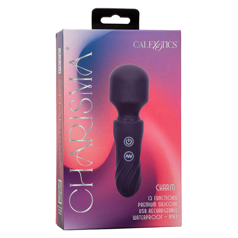 CALEXOTICS - CHARISMA CHARM MASSAGER 12 FUNÇÕES ROXO Sexshoptuga 