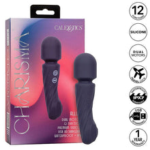 CALEXOTICS - CHARISMA ALLURE MASSAGER DUAL MOTORS 12 FUNÇÕES 17,25 CM X 4,5 CM ROXO - Sexshoptuga  Sexshoptuga 