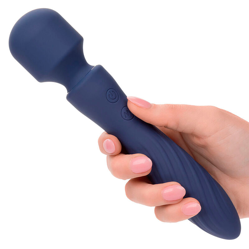 CALEXOTICS - CHARISMA MYSTIQUE MASSAGER DUAL MOTORS 12 FUNÇÕES 20,5 CM X 4,5 CM ROXO Sexshoptuga 