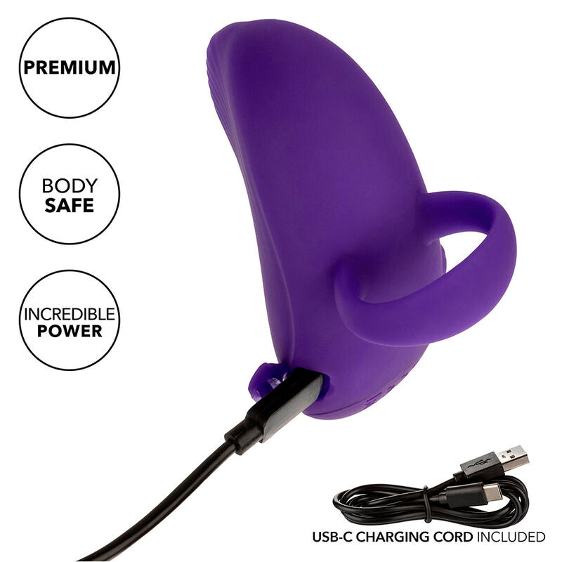 CALEXOTICS - ENVY HANDHELD ROLLING BALL MASSAGER 7 VIBRAÇÕES ROXO Sexshoptuga 