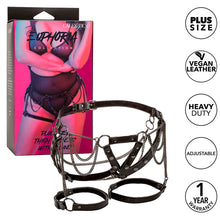 CALEXOTICS - EUPHORIA MULTICAIN THIGH HARNESS PREMIUM TAMANHO PLUS