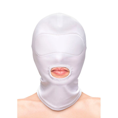 NS NOVELTIES - FETISH &amp; FASHION WHITE NYLON HOOD BOCA