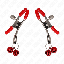 KINK - GRAMPO DE BICO DUPLO VERMELHO VERMELHO 6 CM Sexshoptuga 