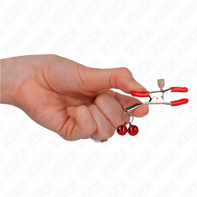 KINK - GRAMPO DE BICO DUPLO VERMELHO VERMELHO 6 CM Sexshoptuga 