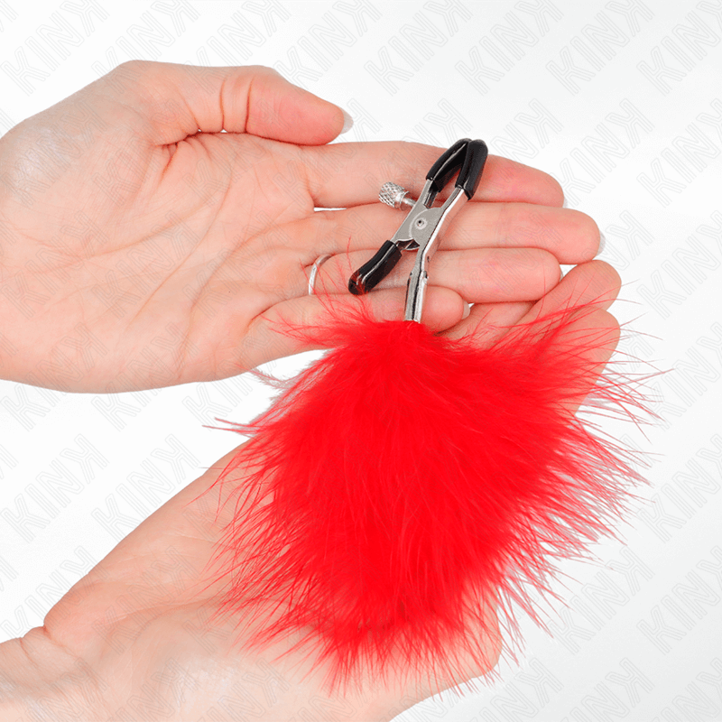 KINK - GRAMPO DE PENA VERMELHO 7 CM Sexshoptuga 