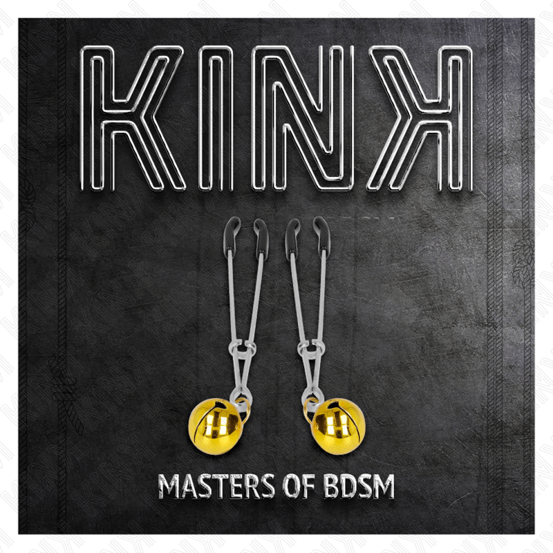 KINK - PINÇAS DE BINO FINAS OURO 7 CM Sexshoptuga 