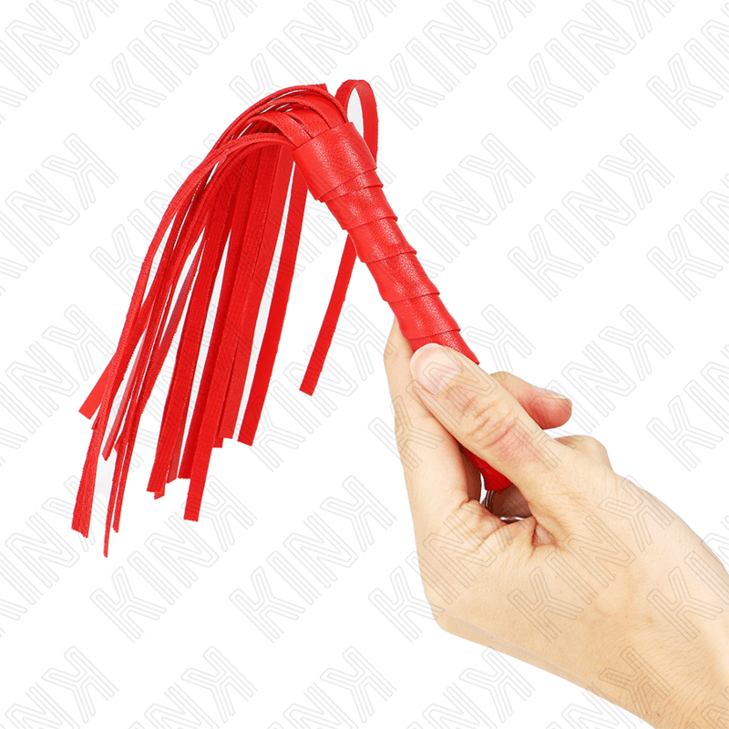 KINK - MINI CHICOTE VERMELHO SIMPLES 28 CM Sexshoptuga 