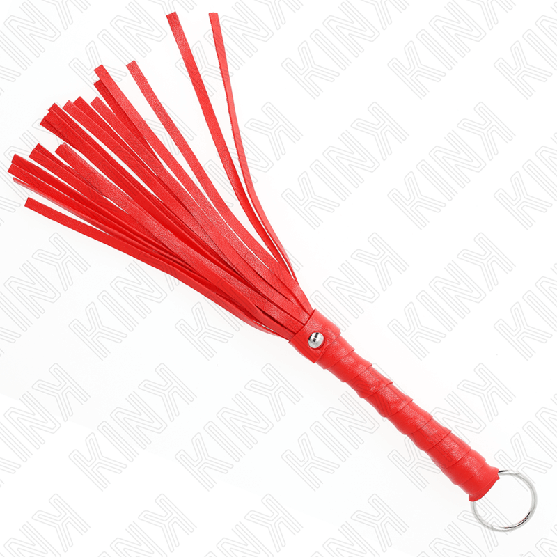 KINK - MINI CHICOTE VERMELHO SIMPLES 28 CM Sexshoptuga 