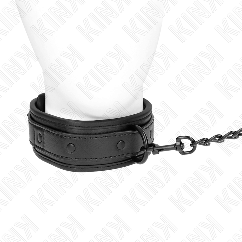 KINK - COLAR DE NEOPRENE BONDAGE MODELO 2 COM CINTO 78 CM AJUSTÁVEL 37,5 X 49,5 CM Sexshoptuga 