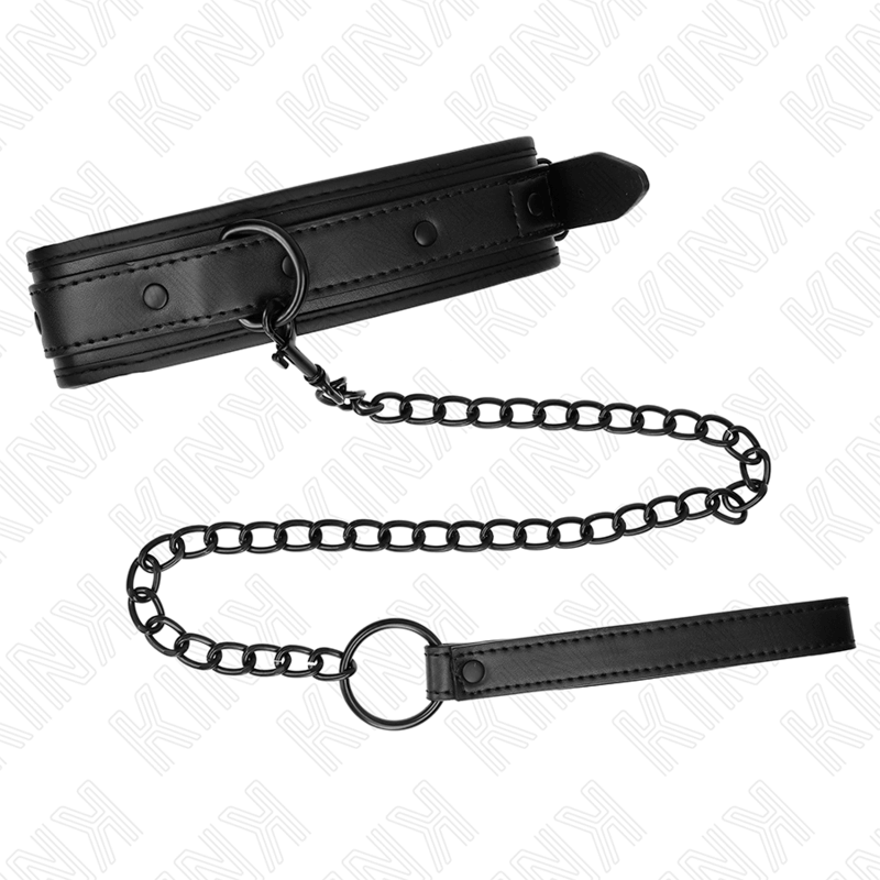 KINK - COLAR DE NEOPRENE BONDAGE MODELO 2 COM CINTO 78 CM AJUSTÁVEL 37,5 X 49,5 CM Sexshoptuga 