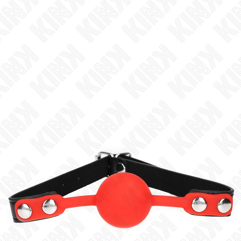 KINK - RED SILICONE BALL GAG 4 CM 60 x 2 CM Sexshoptuga 