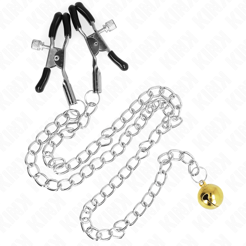 KINK - CHAIN ​​NIPPERS WITH BELL 30 CM Sexshoptuga 