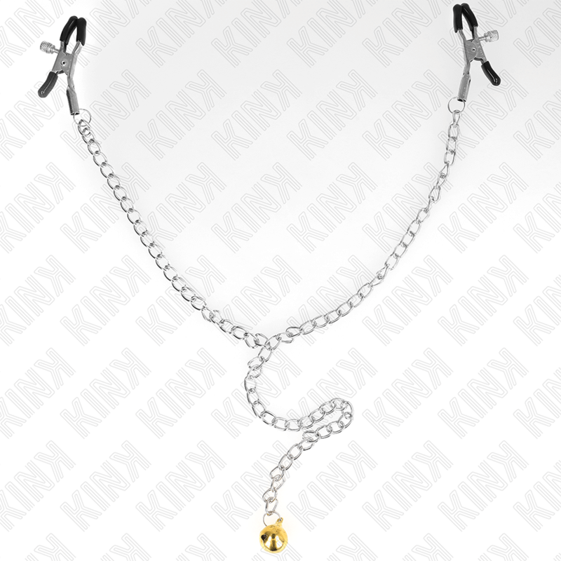 KINK - CHAIN ​​NIPPERS WITH BELL 30 CM Sexshoptuga 