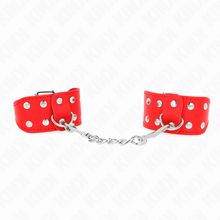 KINK - RED ADJUSTABLE DOUBLE LINE NAIL BRACELETS Sexshoptuga 