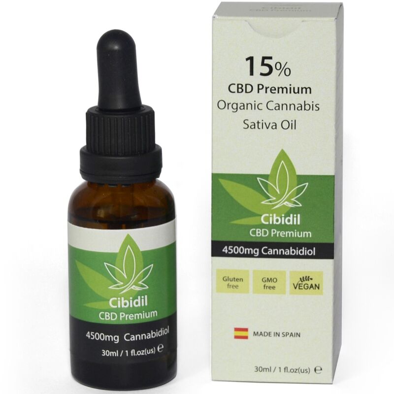 500 COSMETICS - CIBIDIL ÓLEO RELAXANTE CBD 15% 30 ML Sexshoptuga 