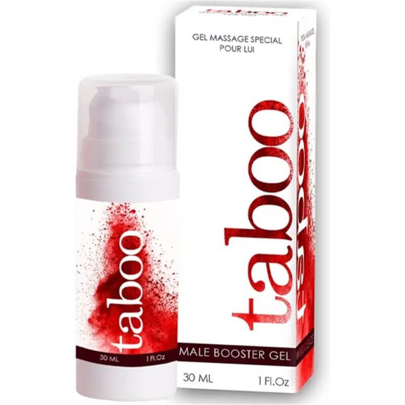 RUF - TABOO MALE BOOSTER GEL PARA EREÇÃO 30 ML Sexshoptuga 