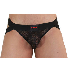 BURN - 005 JOCK LINGERIE PRETO S Sexshoptuga 